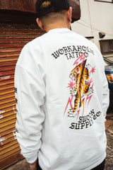 "KAMINARI TIGER" L/S BIG TEE