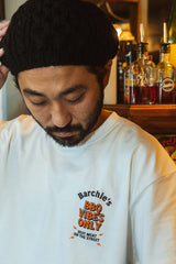 "BBQ VIBES ONLY" TEE - WHITE