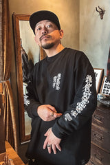 "鎌倉街道雷一家" L/S BIG TEE