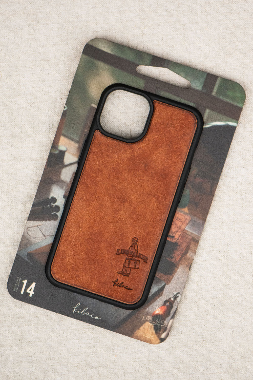 kibaco|レザーiPhoneケース|LIFE WALKER LEATHER - BROWN kibaco|レザーiPhoneケース|LIFE WALKER LEATHER - BROWN