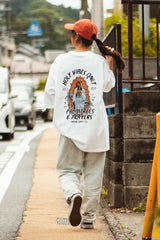 "HOLY VIBES ONLY" BIG TEE