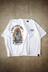 "HOLY VIBES ONLY" BIG TEE
