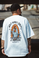 "HOLY VIBES ONLY" BIG TEE