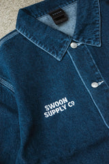"SWOON SUPPLY CO." COVERALL(デニム カバーオール ジャケット)