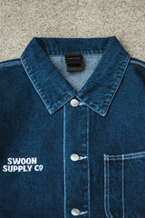"SWOON SUPPLY CO." COVERALL(デニム カバーオール ジャケット)
