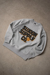 "BOLD LOGO" CREW SWEAT - GRAY(クルーネック/グレー)