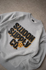 "BOLD LOGO" CREW SWEAT - GRAY(クルーネック/グレー)