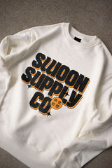 "BOLD LOGO" CREW SWEAT - OFF WHITE(クルーネック/オフホワイト)