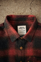 "TIMELESS OMBRE CHECKS" CLASSIC FLANNEL SHIRTS