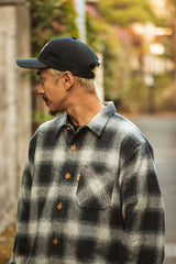 "TIMELESS OMBRE CHECKS" CLASSIC FLANNEL SHIRTS
