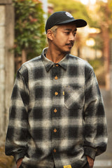 "TIMELESS OMBRE CHECKS" CLASSIC FLANNEL SHIRTS