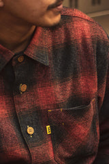 "TIMELESS OMBRE CHECKS" CLASSIC FLANNEL SHIRTS
