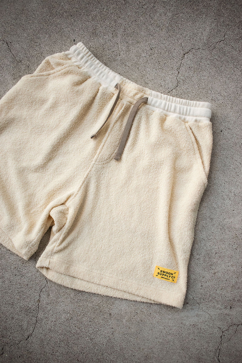 "SWOON SUPPLY CO. ORIGINALS" - SOFT PILE SHORTS（ソフトパイルショーツ）