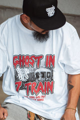"GHOST IN 7 TRAIN" TEE