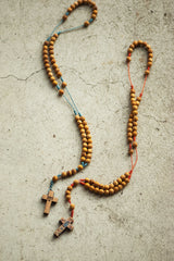 "PALO SANTO WOOD ROSARY"