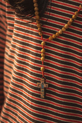 "PALO SANTO WOOD ROSARY"