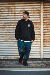 "COASTLINE DRIP" LAYBACK PANTS