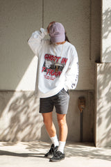 "GHOST IN 7 TRAIN" L/S BIG TEE