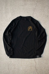 "BELIEVE IN MIRACLES" L/S TEE - BLACK