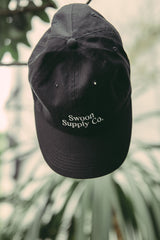 "SWOON SUPPLY CO." LO CAP - BLACK