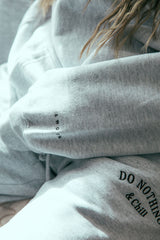 "DO NOTHING & CHILL" - SWEAT PANTS(スウェットパンツ/アッシュ)