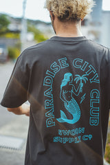 "MERMAID" TEE - INK BLACK