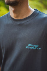 "MERMAID" TEE - INK BLACK