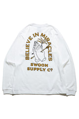 "BELIEVE IN MIRACLES" L/S TEE