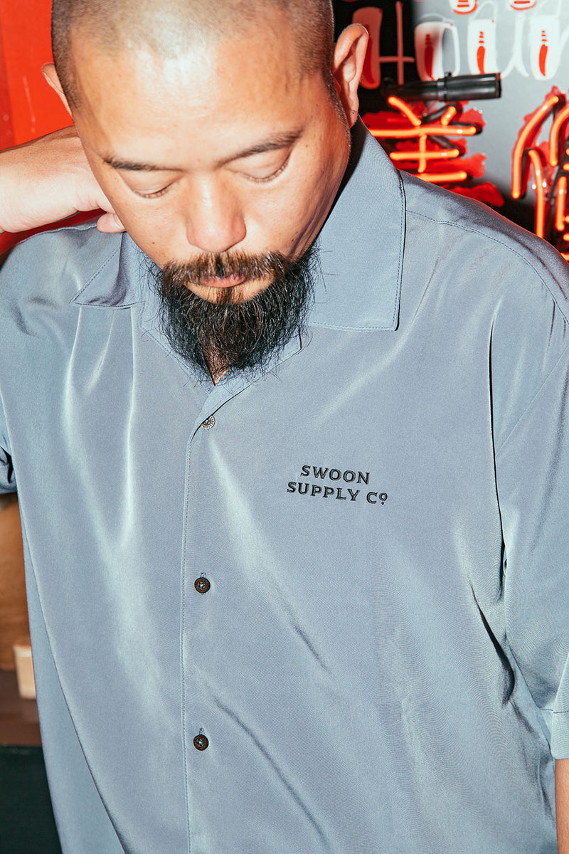 "SWOON SUPPLY CO." SILKY O.C SHIRTS