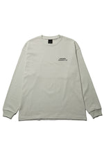 "ONE MILE IN THE BOROUGH" L/S BIG TEE - FROST GREY（マグナムウェイト ビッグシルエットT ロングスリーブ / フロストグレー）