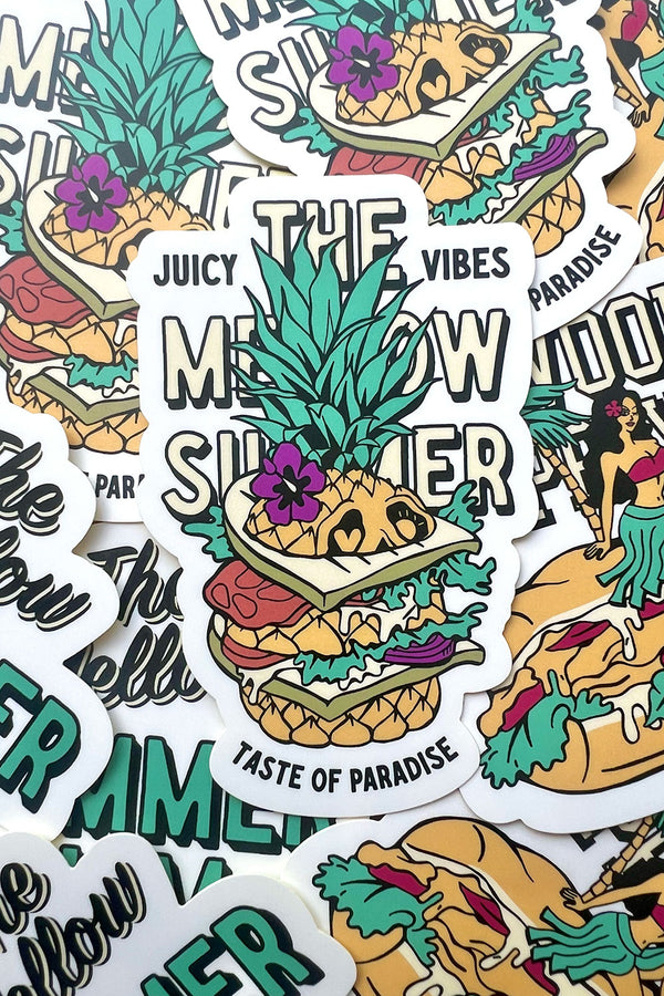 "THE MELLOW SUMMER JAM" ステッカーセット