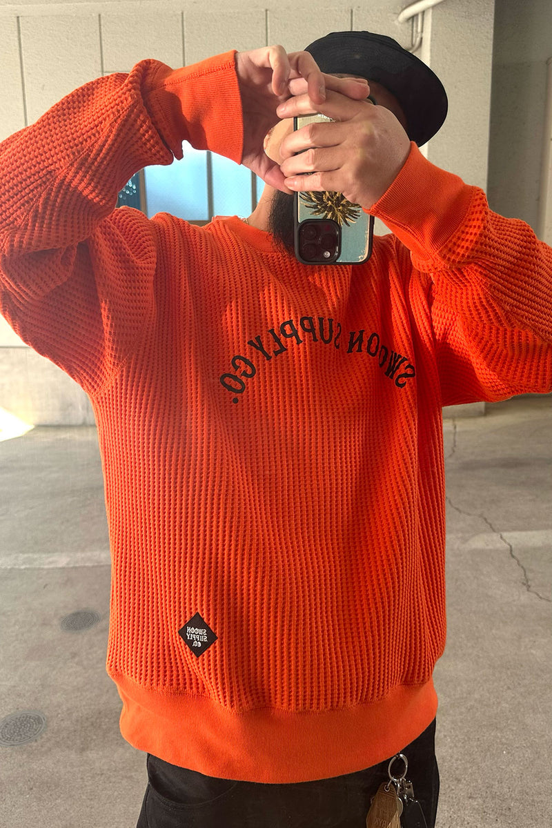 "BIG WAFFLE THERMAL" ORANGE