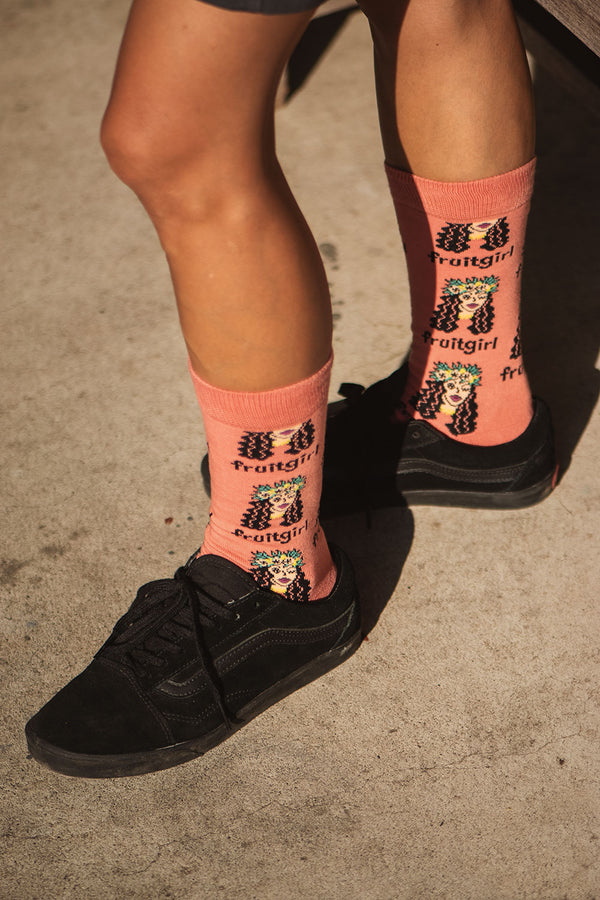 "FRUIT GIRL" SOCKS