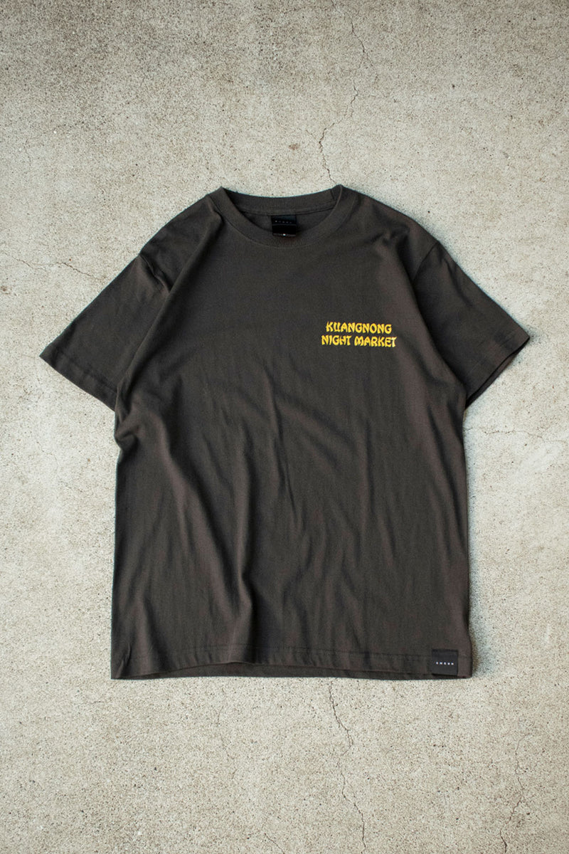 "NIGHT MARKET" TEE - BLACK