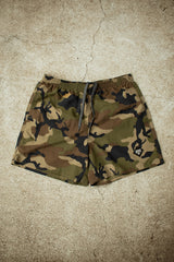 "ONE MILE BACKWOODS" NYLON SHORTS