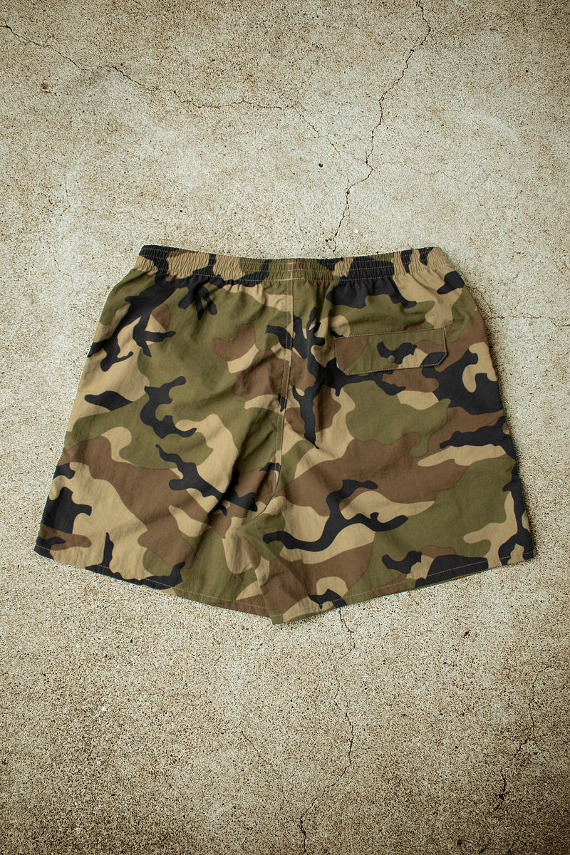 "ONE MILE BACKWOODS" NYLON SHORTS