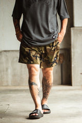 "ONE MILE BACKWOODS" NYLON SHORTS