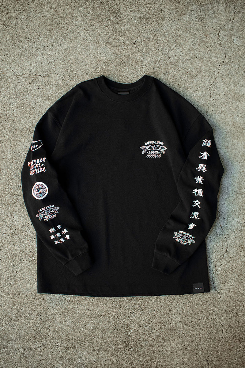 "鎌倉異業種交流會" L/S BIG TEE