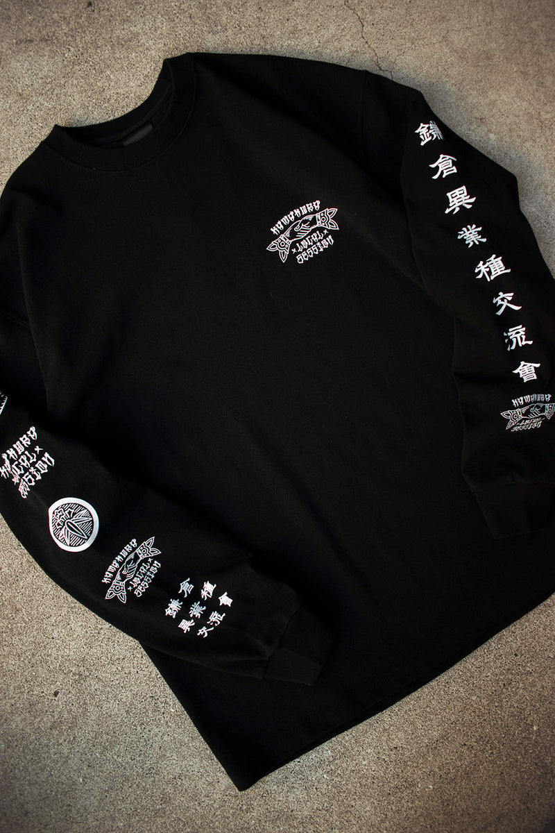 "鎌倉異業種交流會" L/S BIG TEE