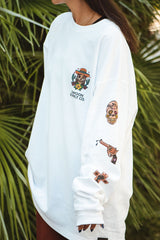 "ALOHA CARAVERA" L/S BIG TEE