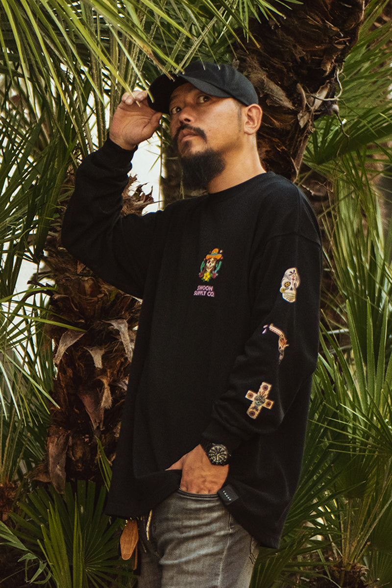 "ALOHA CARAVERA" L/S BIG TEE