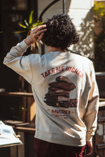 "TAKE ME HIGHER" CREW SWEAT