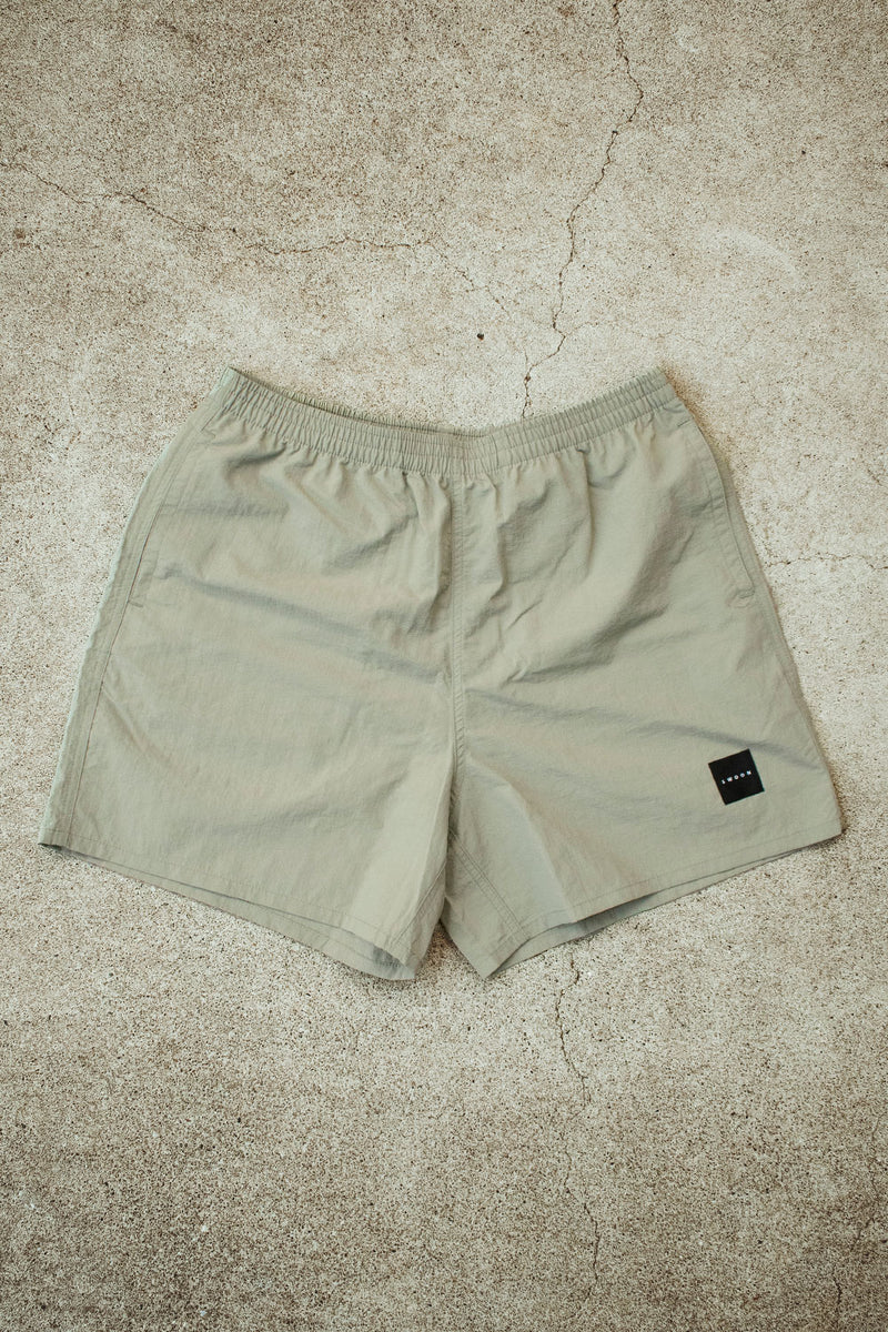 "ONE MILE IN THE BOROUGH" NYLON SHORTS