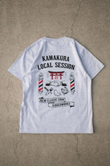 "KAMAKURA LOCAL SESSION" TEE - ASH