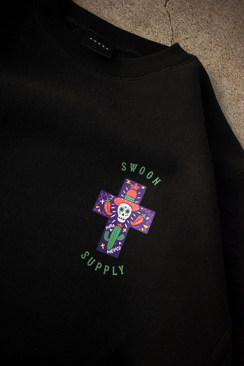 "SKULL DREAMS" CREW SWEAT