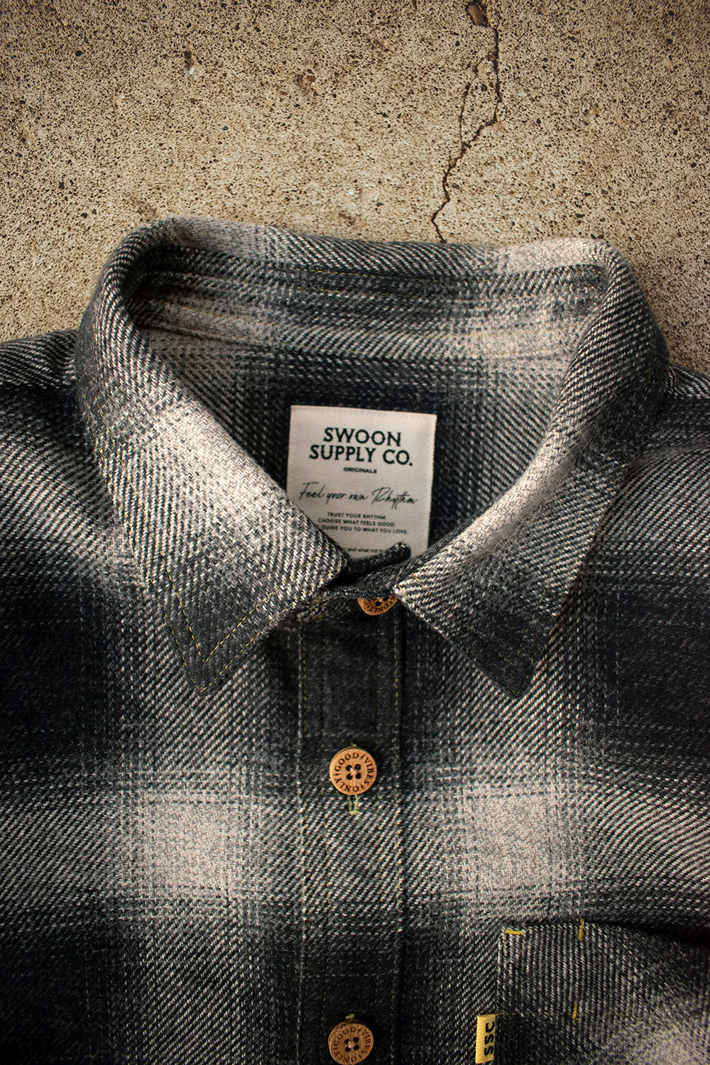 CWORKS Jamie チェックネルシャツ 38/ファインクリーク ジェイミー