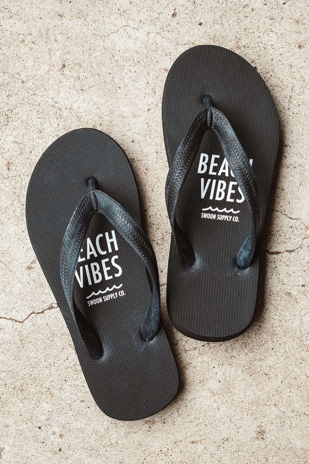 BEACH VIBES FLIP FLOPS