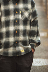 "TIMELESS OMBRE CHECKS" CLASSIC FLANNEL SHIRTS