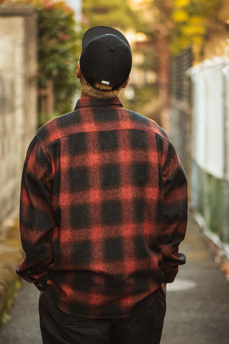 "TIMELESS OMBRE CHECKS" CLASSIC FLANNEL SHIRTS