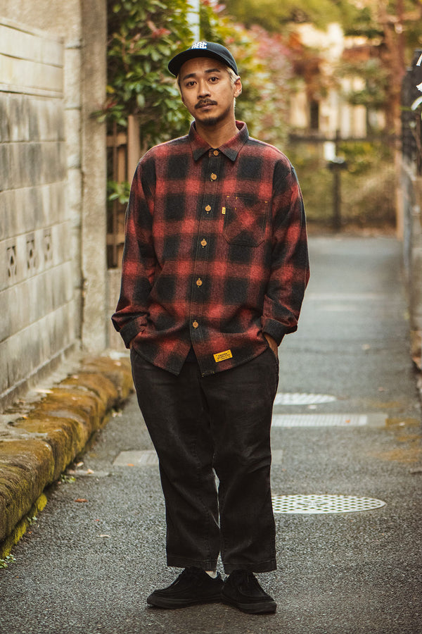 "TIMELESS OMBRE CHECKS" CLASSIC FLANNEL SHIRTS